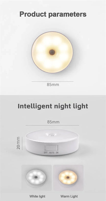 LED Smart Night Lamp with Human Body Sensor - Smarsty