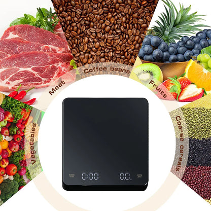 Digital Coffee Scale with Timer and High Precision - Smarsty