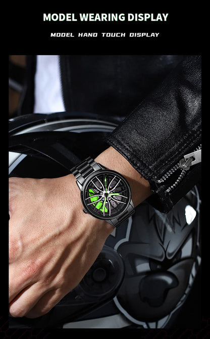 2024 New VA VA VOOM Black Stainless Steel Sports Watch - Smarsty