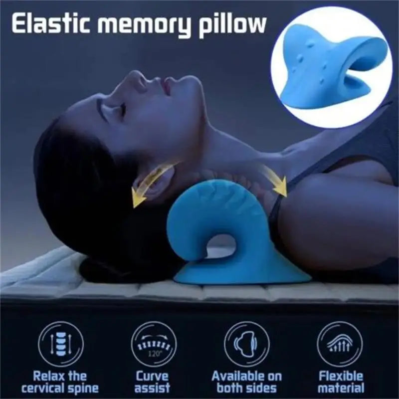 Neck And Shoulder Relaxer Cervical Traction Device - Smarsty