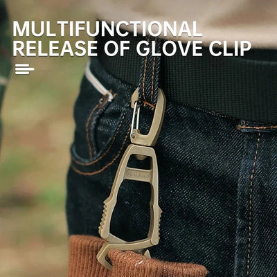 Outdoor Protective Gloves Clip Hanger Multi-purpose Safety Work Gloves Holder Anti-drop Glove Belt Clamp for Worker Construction by Smarsty