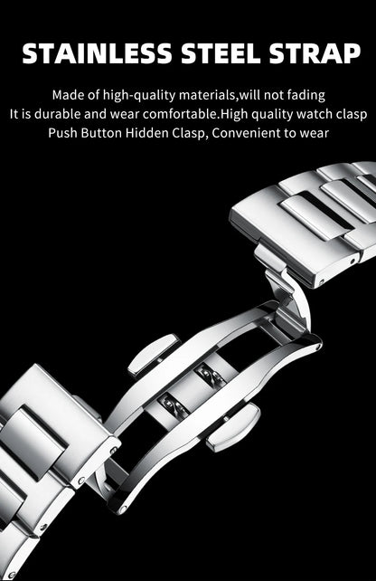 Luxury Waterproof Men’s Quartz Wristwatch with Luminous Dial - Smarsty