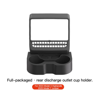 Rear Center Console Air Vent Cover Dust Shield for EV - Smarsty