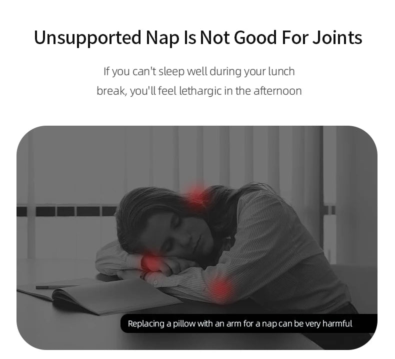 Multifunction Memory Foam Neck Pillow for Comfortable Travel - Smarsty
