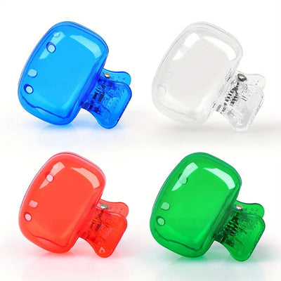 1PCS Travel Toothbrush Head Covers Toothbrush Protector Cap Brush Pod Case Protective Portable Plastic Clip For Household Travel - Smarsty