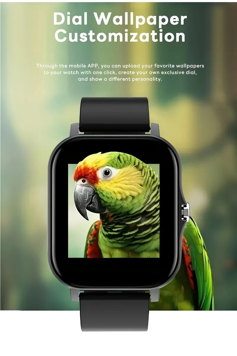 Bluetooth Smart Watch with Touch Call and Fitness Tracker - Smarsty