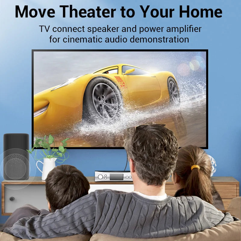 Vention Digital Optical Audio Cable for Superior Sound Quality - Smarsty