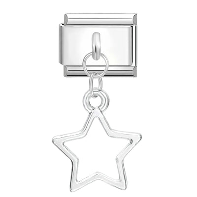 Italian Stainless Steel Charm Links For 9mm Bracelets - Smarsty