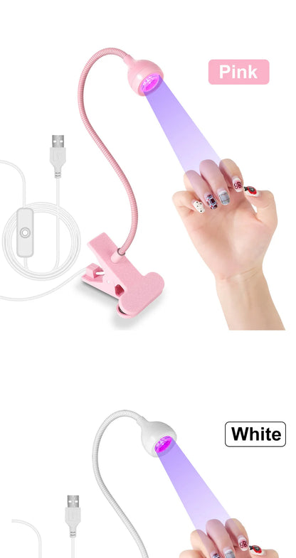 Mini Portable UV Nail Lamp for Quick Gel Drying - Smarsty