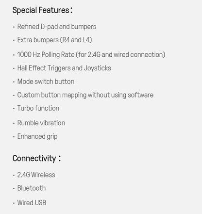 8BitDo Ultimate 2C Wireless Gaming Controller with Hall Effect - Smarsty