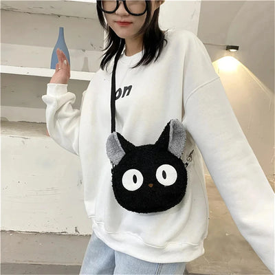 Japanese Kawaii Plush Compact Crossbody Bag For Women - Smarsty