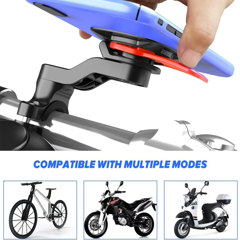 Universal Bike Phone Mount With Vibration Dampener - Smarsty