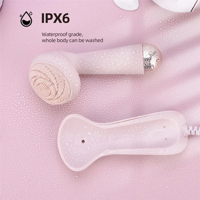 Electric Silicone Facial Brush with Vibration Massage - Smarsty