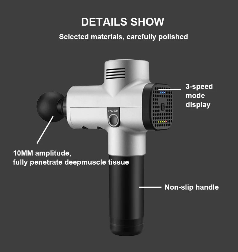 Phoenix A2 Deep Tissue Massage Gun for Muscle Relaxation - Smarsty