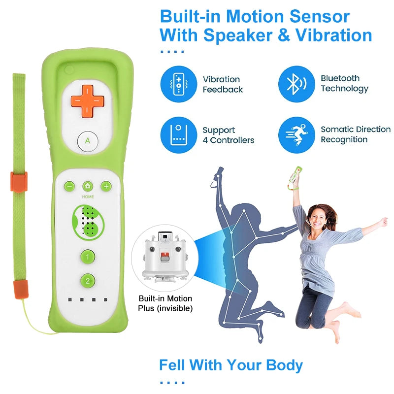 Nunchuck Controller Set with Motion Plus for Wii - Smarsty