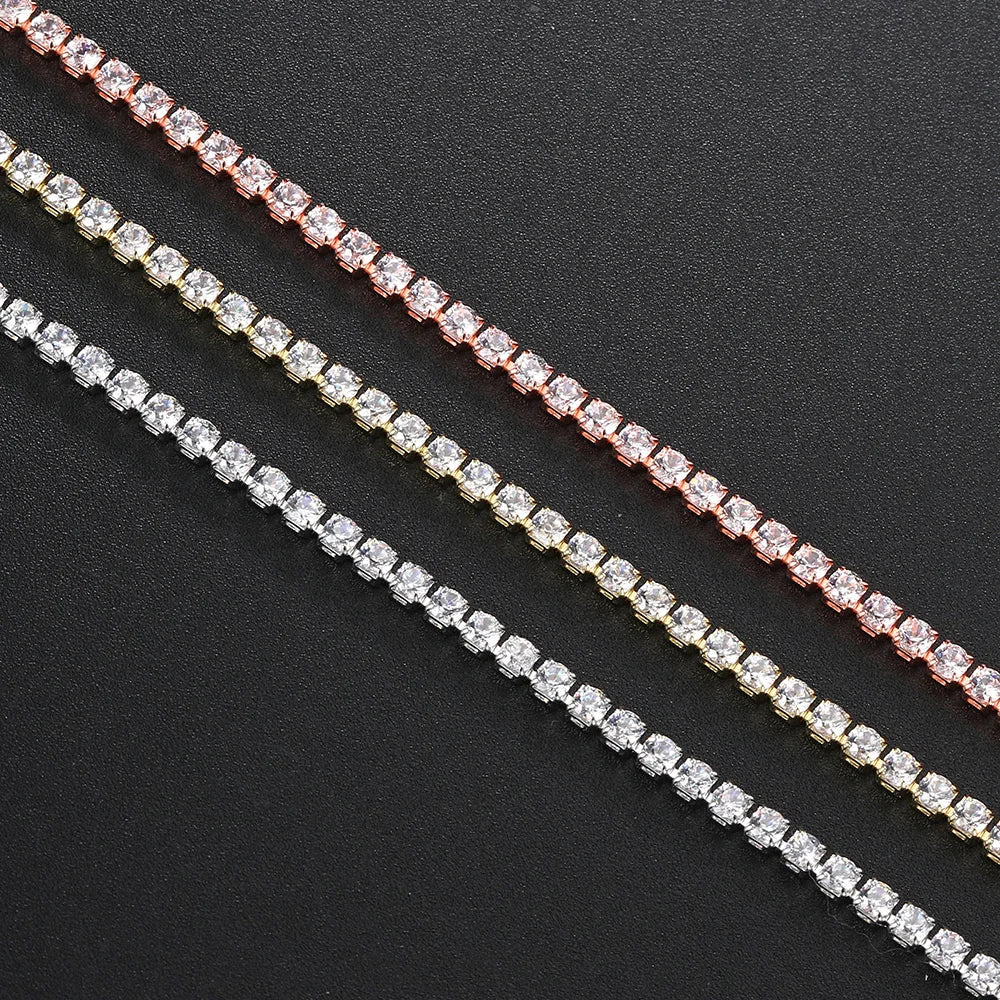 Zirconia Tennis Bracelet for Women Elegant Wedding Jewelry - Smarsty
