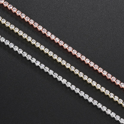 Zirconia Tennis Bracelet for Women Elegant Wedding Jewelry - Smarsty
