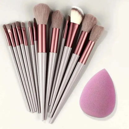 Professional Soft Fluffy Makeup Brush Set for Flawless Application - Smarsty