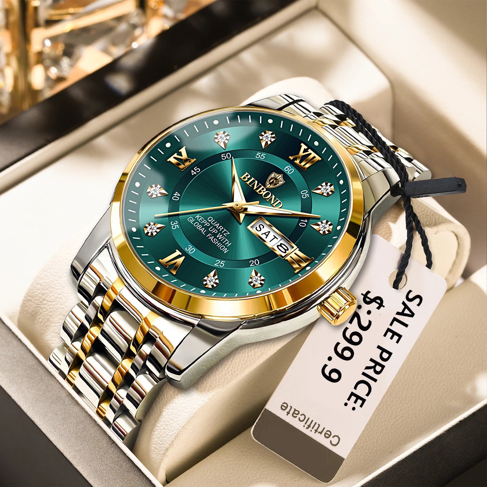 Luxury Waterproof Diver Watch for Men 30ATM - Smarsty
