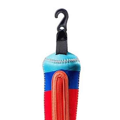 Baseball & Softball Handle Cover Cushy Zippered Sleeve Baseball Bat Handle Cover Hook for Hanging on Fence Baseball Accessories