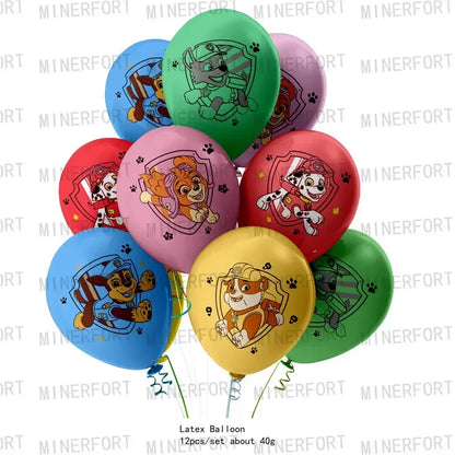 Paw Patrol Birthday Tableware Set for Fun Celebrations - Smarsty