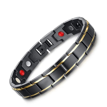 Men's Magnetic Bracelet Adjustable Zinc Alloy Energy Therapy - Smarsty