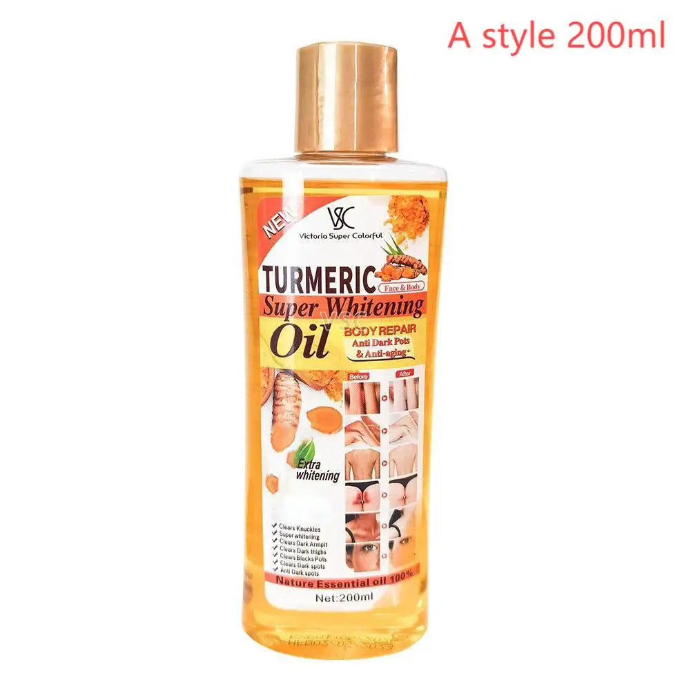 Turmeric Essential Oil Skin Care Massage Oil 200ml - Smarsty