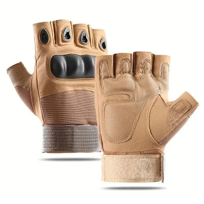 Tactical Fingerless Gloves for Men Outdoor Sports - Smarsty