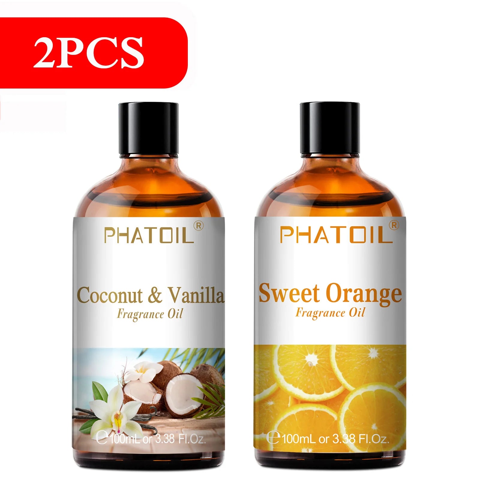 PHATOIL 100ml Aromatherapy Fragrance Oil Pure Essential Oils - Smarsty