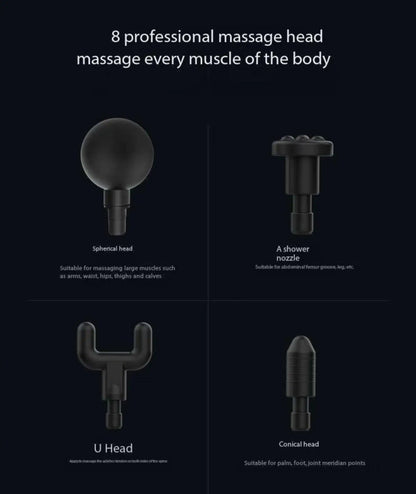 Lenovo Massage Gun for Deep Muscle Relief and Relaxation - Smarsty