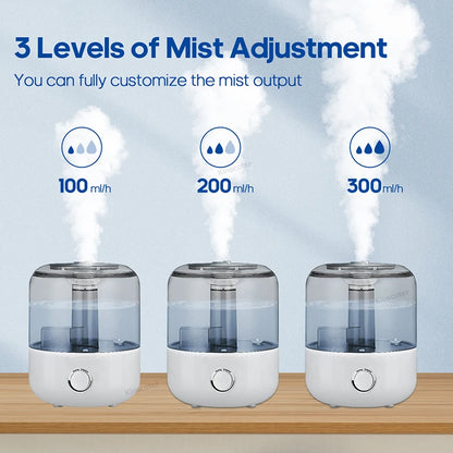 Large Capacity Aromatherapy Air Humidifier with Remote Control - Smarsty