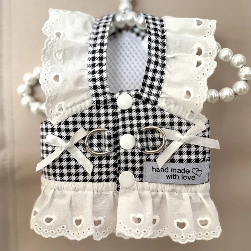 Lace Summer Harness Vest for Small Dogs - Smarsty