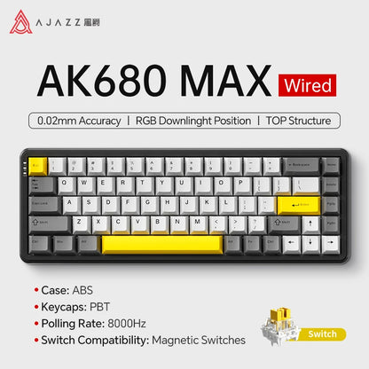 Magnetic Switch 60 Percent Mechanical Keyboard For Gaming