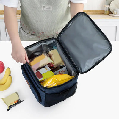Large Capacity Insulated Lunch Backpack With Leak Proof - Smarsty