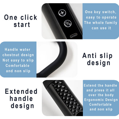 Fascia Gun with Extended Handle for Deep Muscle Relaxation - Smarsty