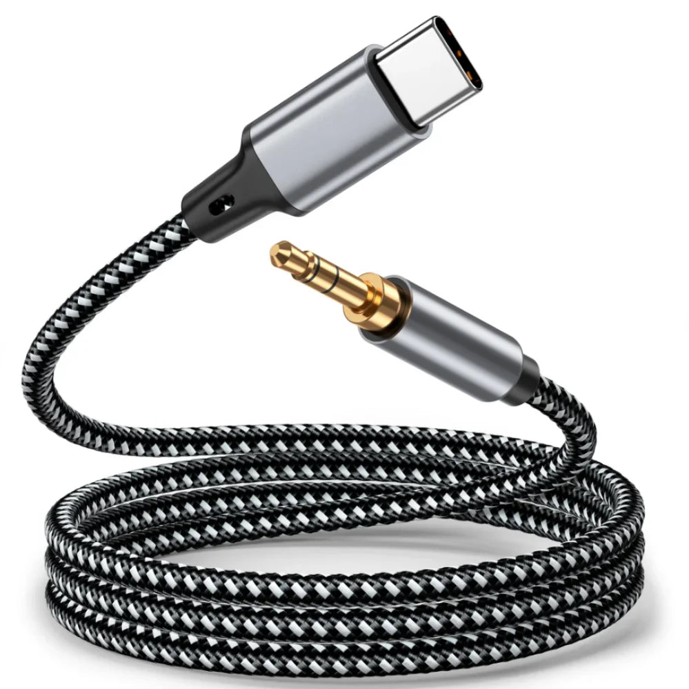 USB Type C To 3.5Mm AUX Cable For High-Quality Audio - Smarsty