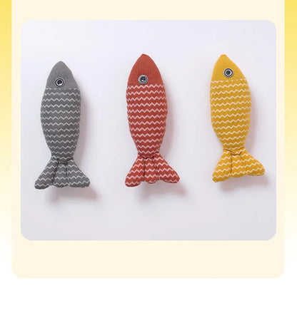 Interactive Cat Fish Toy With Catnip For Playful Kittens - Smarsty
