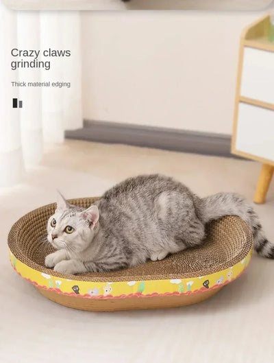 Cat Scratching Board with Durable Corrugated Paper - Smarsty