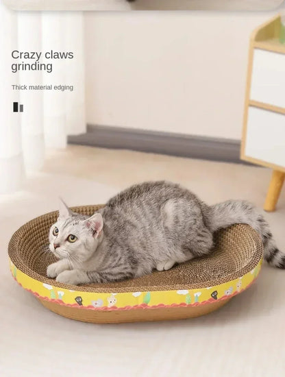 Cat Scratching Board with Durable Corrugated Paper - Smarsty