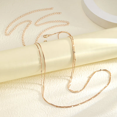 Double Layer Sequin Coin Waist Chain Belt - Smarsty