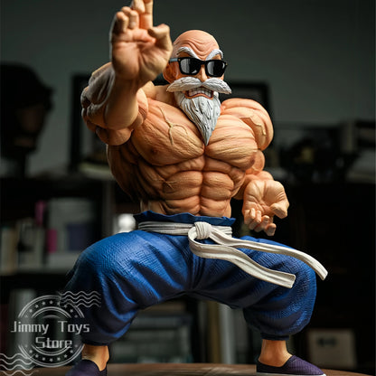 10cm Anime Dragon Ball figure GK Muscle Master Roshi Goku Kame Sennin Figurine PVC Action Figure Model Children Dolls Gift Toys by Smarsty