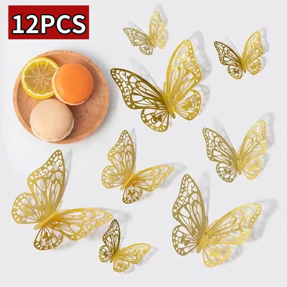 3D Butterfly Wall Stickers for Home Decor - Smarsty