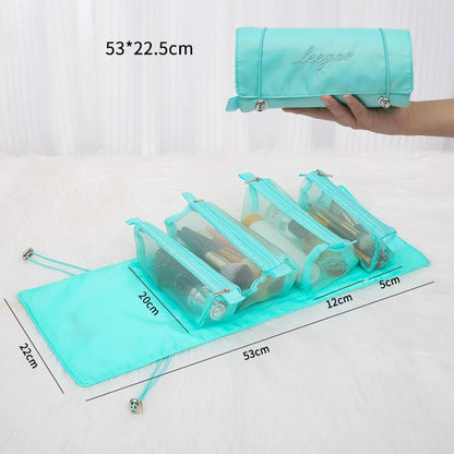 Transparent Cosmetic Bag Travel Organizer For On The Go - Smarsty