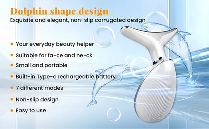 7 Colors Anti Wrinkle Facial Massager for Skin Tightening - Smarsty