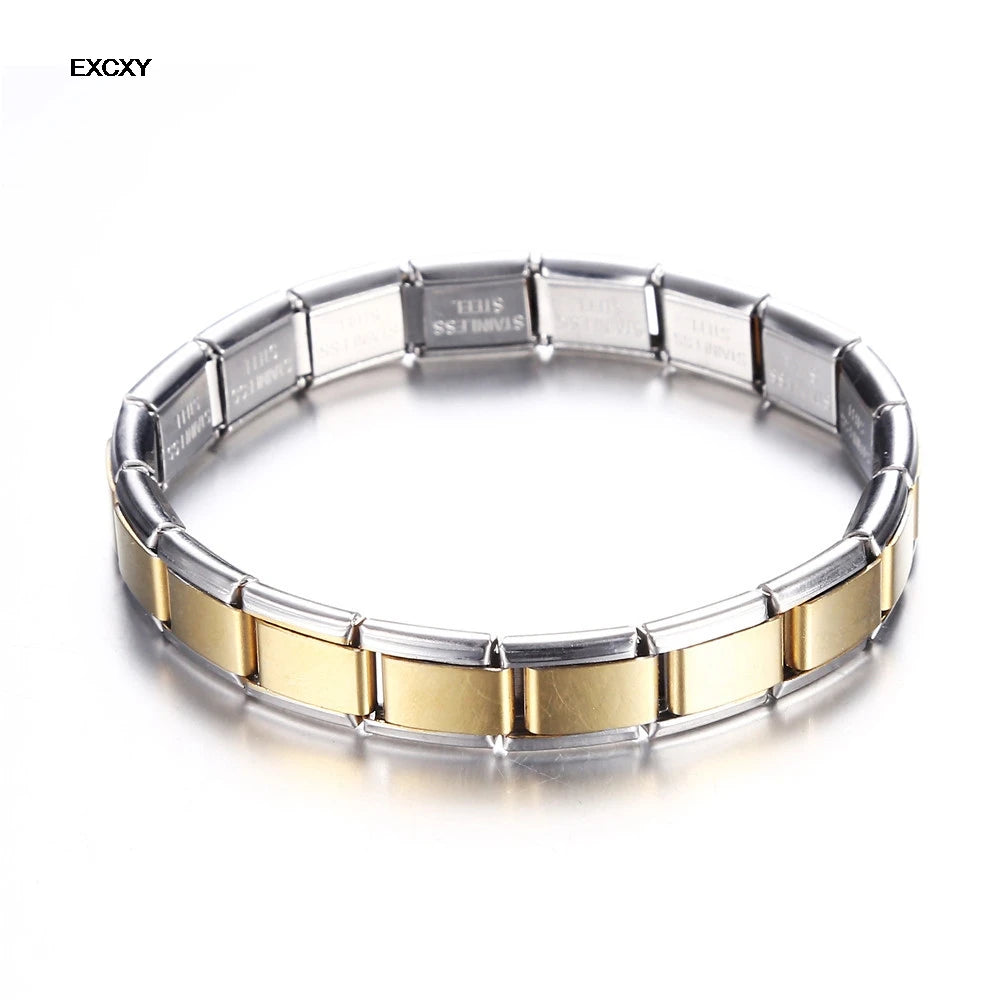 9mm Stainless Steel Bracelet Unisex Daily Wear Charm - Smarsty
