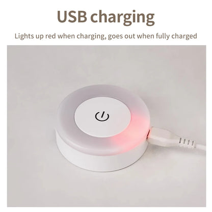 Rechargeable LED Night Light with Dimmable Touch Switch - Smarsty