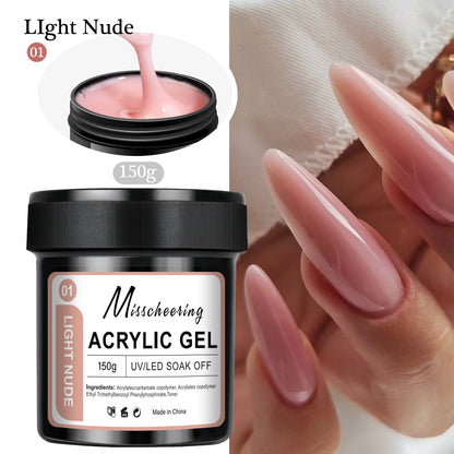 150g Large Capacity Nail Extension Gel for DIY Art - Smarsty