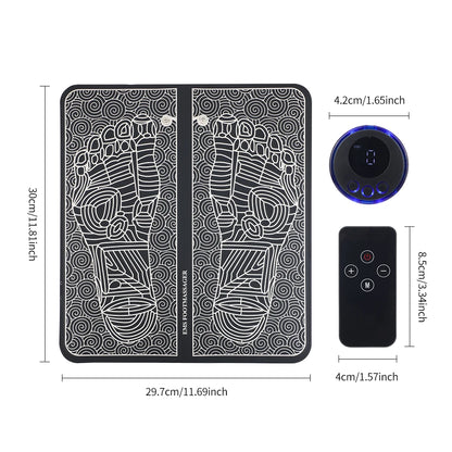 3D Smart Foot Massage Pad with Remote Control - Smarsty