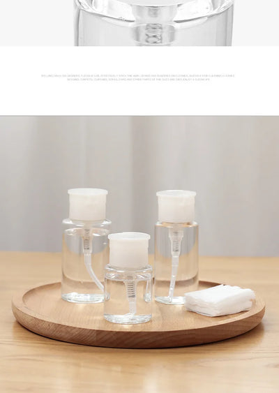 Refillable Pump Dispenser Bottles for Nail Polish - Smarsty