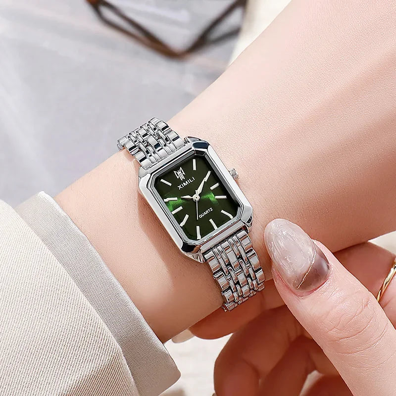 Luxury Stainless Steel Quartz Watch for Women - Smarsty